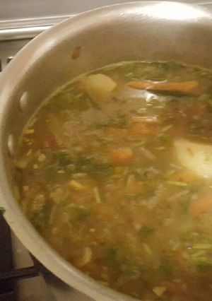 A picture of Ngengu stew.