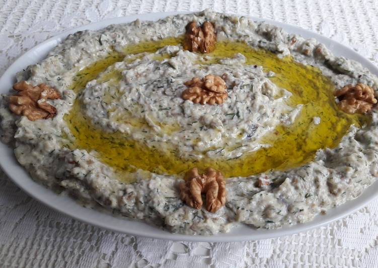 بابا غنوج بالشبت