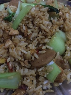 Foto resep Nasi goreng bakso telur pakcoy