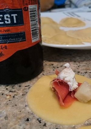 Una foto de Raviolis caseros