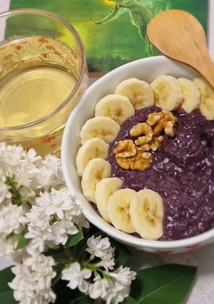 Tündérek eledele, színes, édes zabkása🌱 (vegán) recept fotója