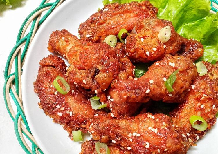 Bagaimana Bikin Dakgangjeong (ayam goreng krispy korea), Lezat
