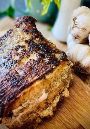 Zdjęcie przepisu Schab pieczony.