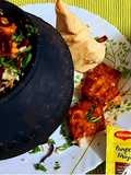 Matka Biryani With Grilled Paneer Tikka