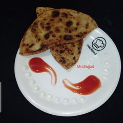 Aloo ke prathay A picture of Aloo ke prathay.