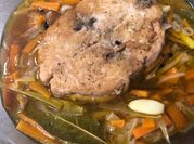 Una foto de bonito en escabeche