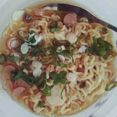 รูปของ Mie kuah tumis sosis