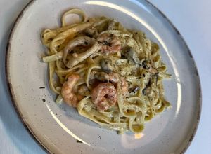 O poză a rețetei Paste cu fructe de mare 🍤.