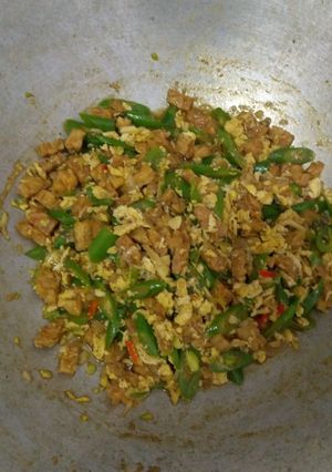 Foto resep Orek telur tempe