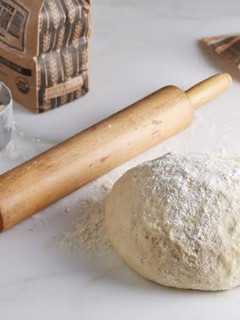A picture of Bread dough.