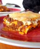 Lasaña 4 quesos