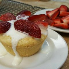 Lemon Semolina Cake A picture of Lemon Semolina Cake.