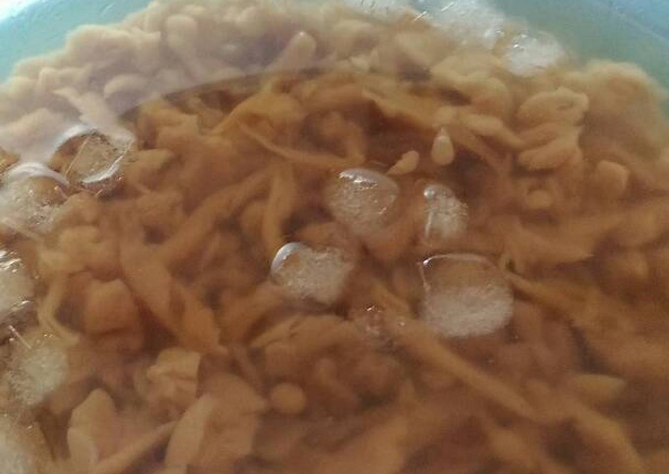 Cendol Mocca/cincau jelly rasa mocca