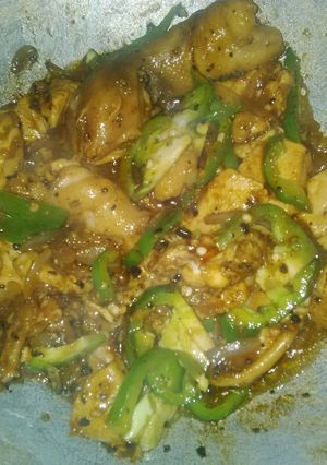 Foto resep Ayam lada hitam