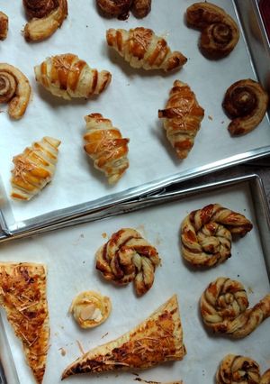 Foto resep 🥐Puff Pastry Cinnamon,Bolognese, Cheese