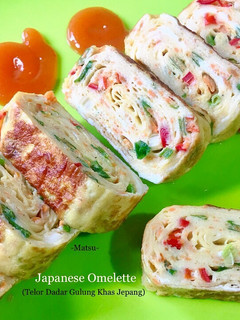 Foto resep Japanese Omelette (Tamagoyaki)