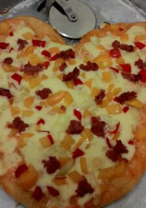 Foto resep No knead Pizza