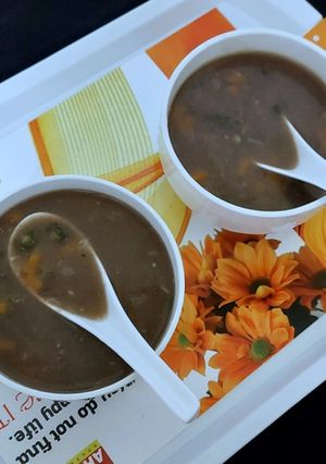 A picture of Ragi Soup.