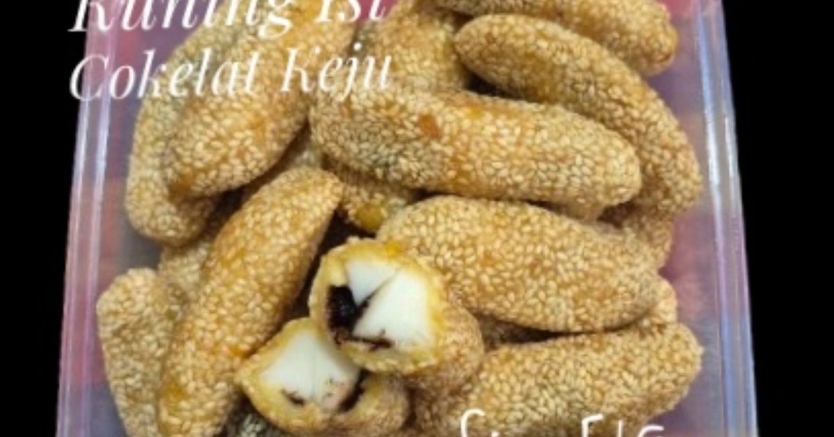 Onde Onde Labu Kuning Isi Cokelat Keju