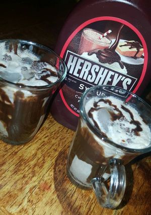 صورة لوصفة ميلك شيك 🍫❤