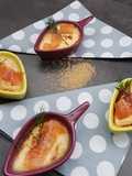 Salmon Crème Brûlée