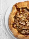 Salted Caramel Apple Galette