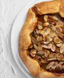 Salted Caramel Apple Galette