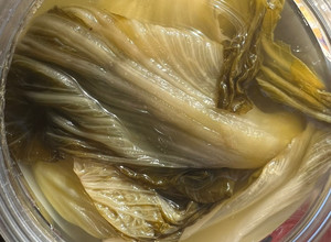 Hình của món Cải chua (món ăn gia đình/ món ăn Tết/ món mặn/ món chua/ món ăn kèm).