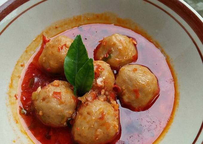 Resep Bakso Seuhah bumbu oleh bela anggita Cookpad