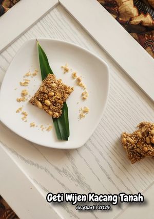 Foto resep Geti Wijen Kacang Tanah
