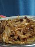 Carne acebolada (chinesa)