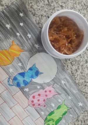 عکسی از دستور مربای فوری