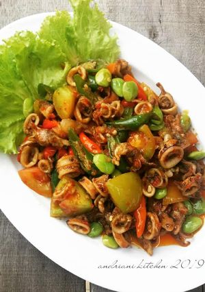 Foto resep Oseng cumi asin