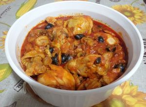 Foto principal de Ragú de pollo con thermomix