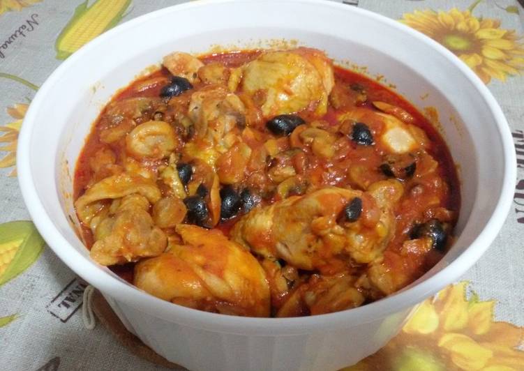 Ragú de pollo con thermomix