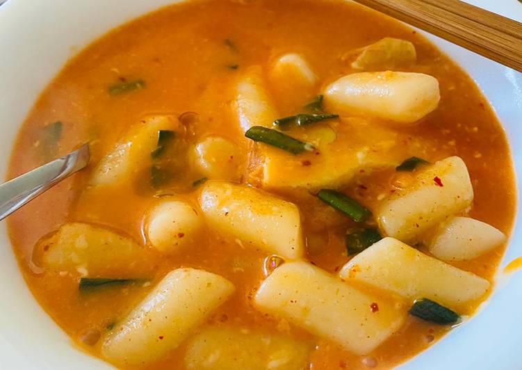 Recipe of Tasty Cheese tteokbokki