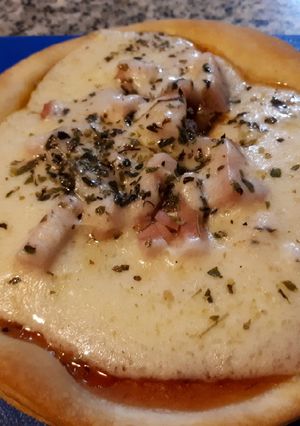 Una foto de Pizzeta fácil
