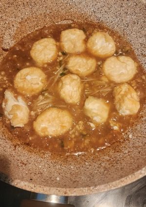 Foto resep Tofu Enoki Saus Tiram