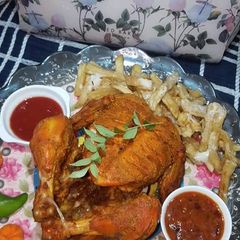 A picture of Nandos peri chicken.