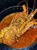 Lobster Asam Manis pedas nampol khas Cak Gundul
