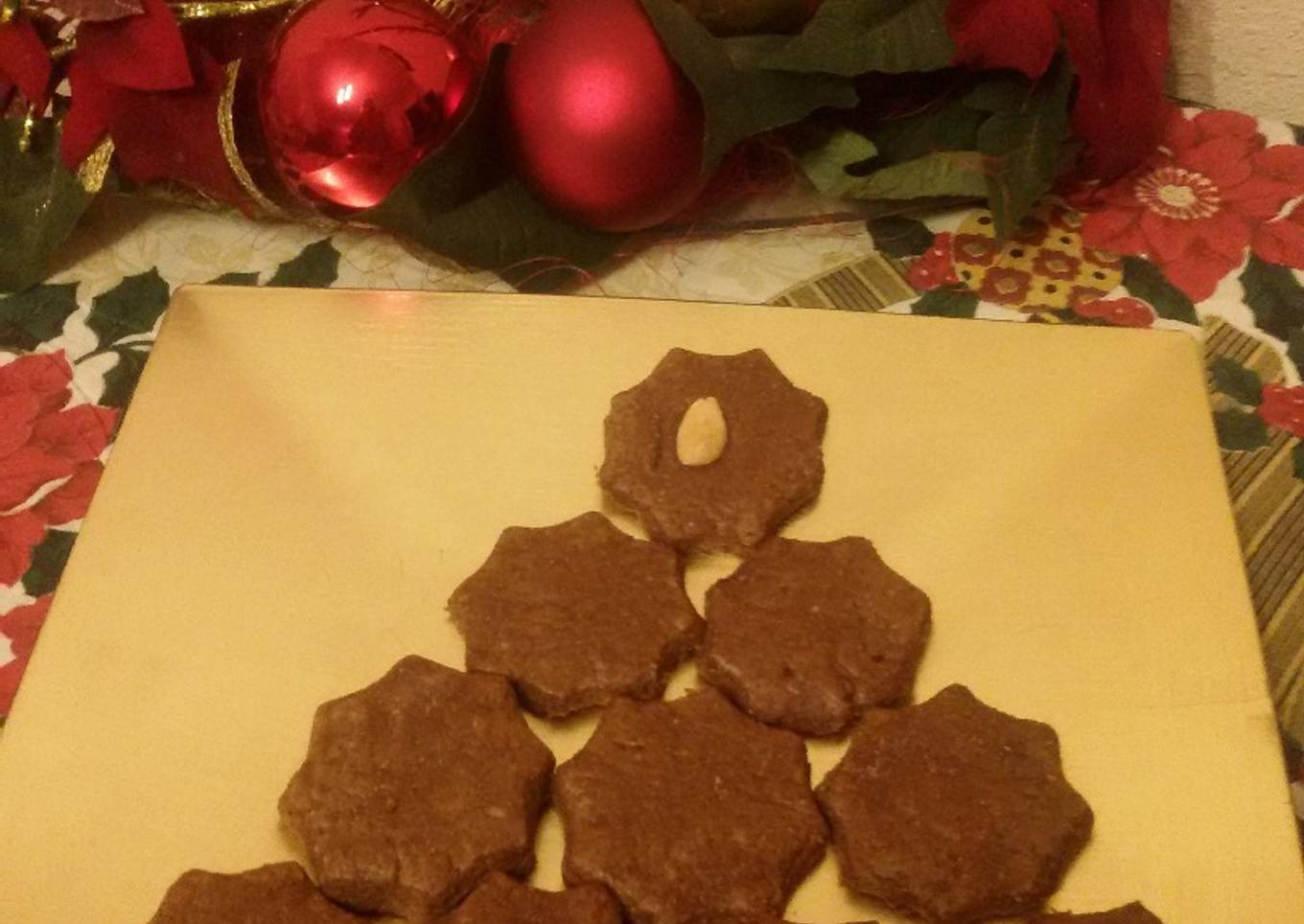 Mantecados de chocolate y almendra con thermomix