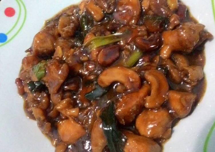 Langkah Mudah untuk Menyiapkan Kungpao chicken rumahan ala Resto, Lezat Sekali
