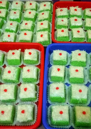 Foto resep Bolu potong pandan lembut
