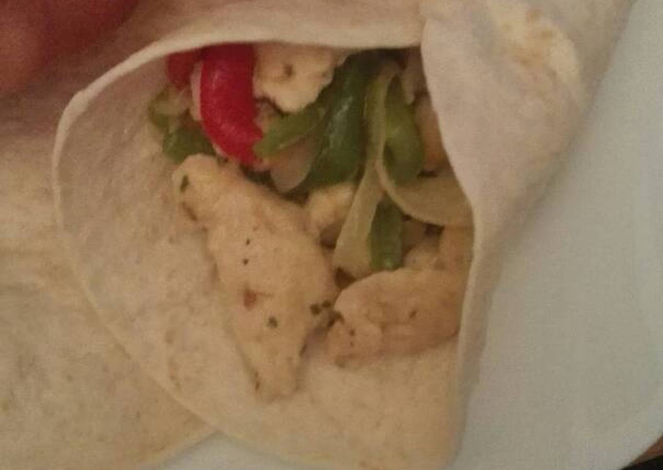 Fajitas de pollo
