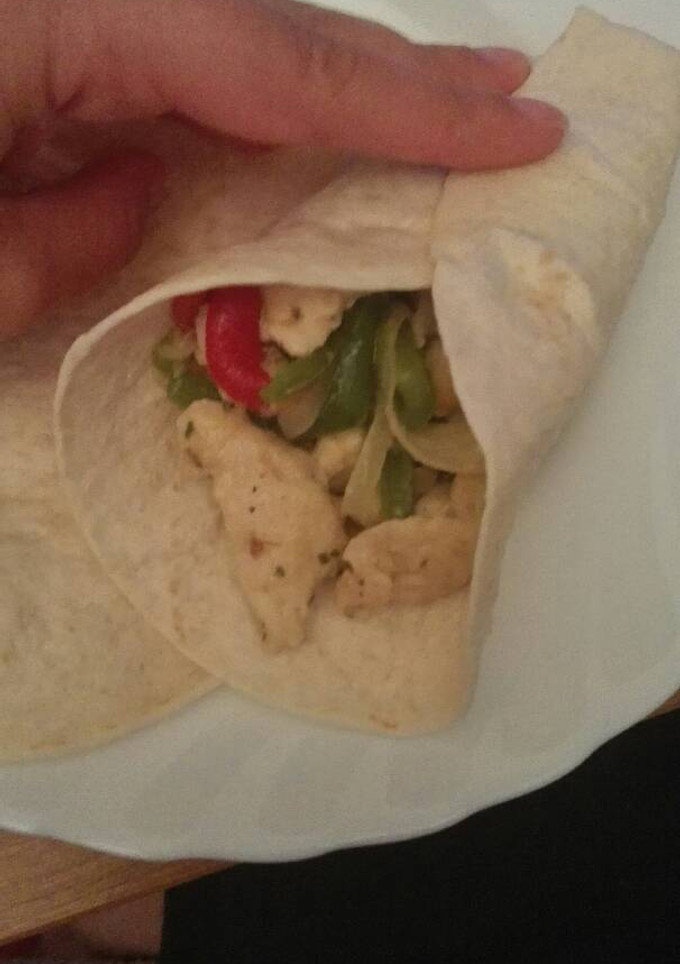 Una foto de Fajitas de pollo
