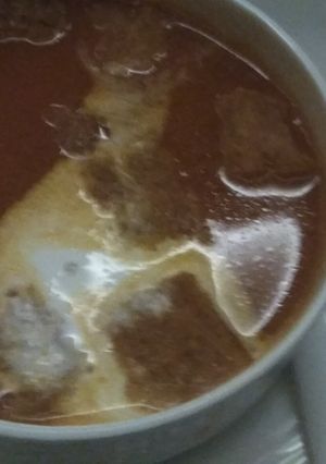 A picture of Tomato soup.