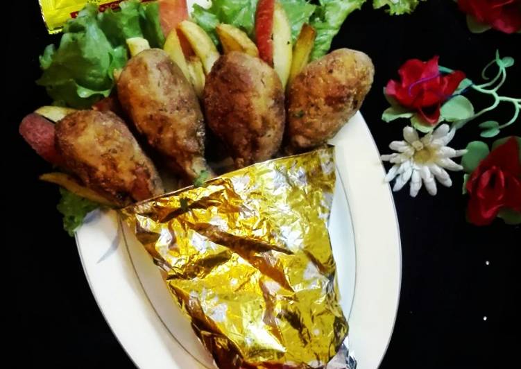 Easiest Way to Prepare Recipe of Crispy fried Chicken Drum Sticks