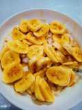 Oatmeal + Pisang + Susu + Madu
