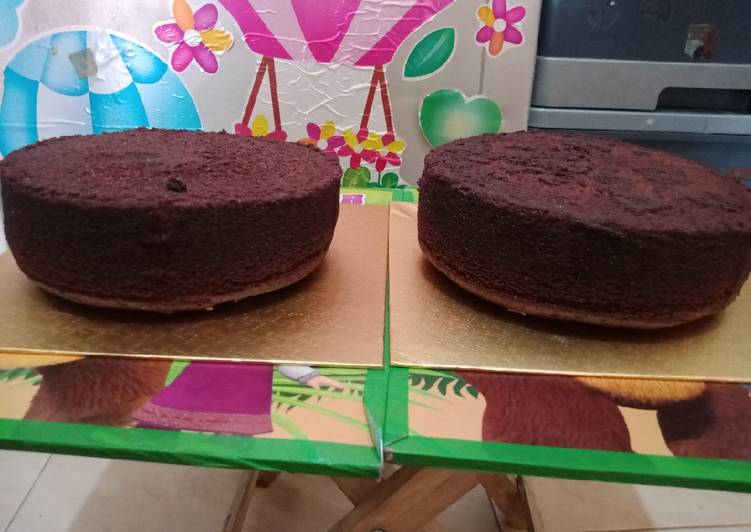 Cara mengolah Brownies kukus untuk base cake hias #tantanganakhirtahun, Enak