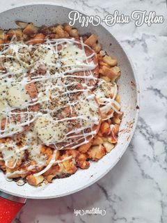 Foto resep Pizza Roti Susu Teflon